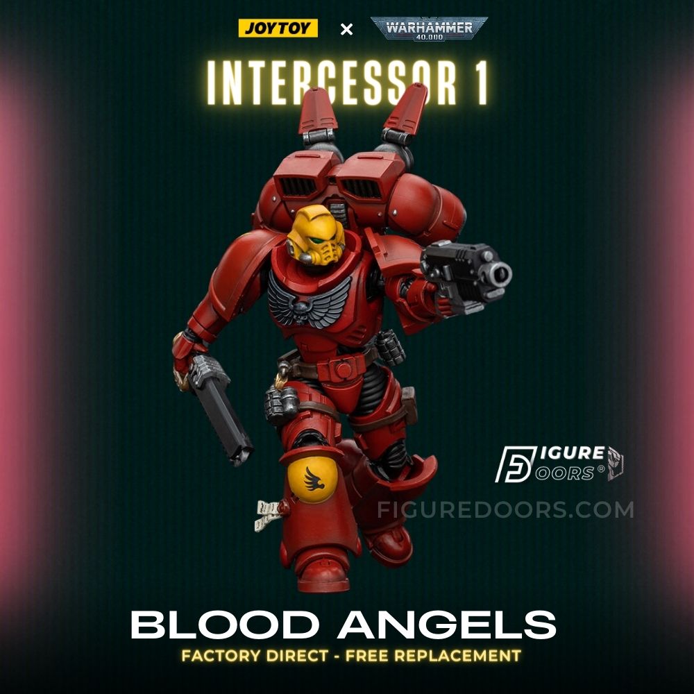 JoyToy Warhammer 40K Blood Angels Jump Pack Intercessors Intercessor 1