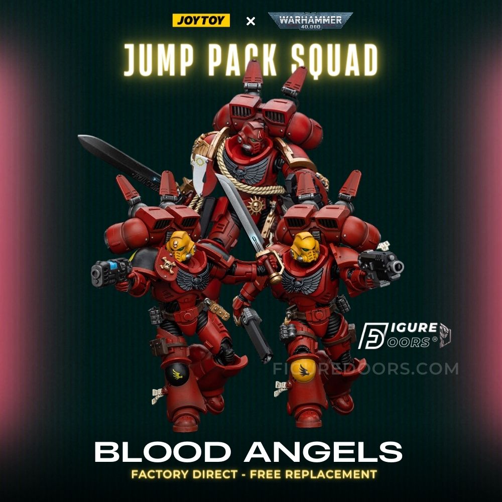 JoyToy Warhammer 40K Blood Angels Jump Pack Squad
