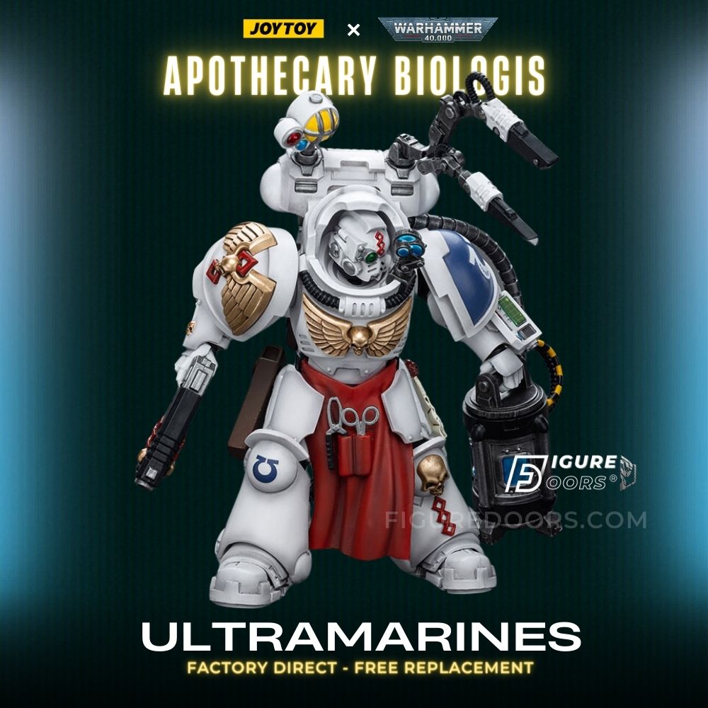 JoyToy Warhammer 40K Ultramarines Apothecary Biologis