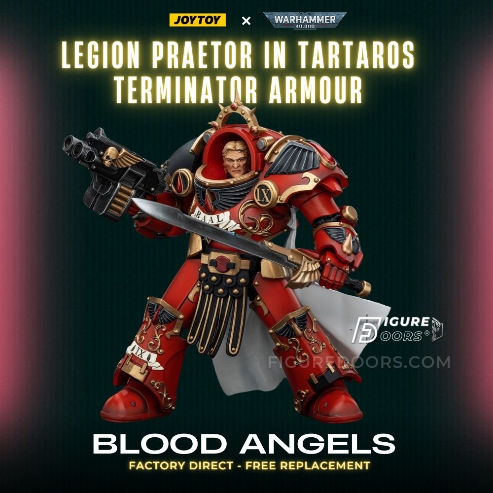 JoyToy Warhammer 40K Blood Angels Legion Praetor in Tartaros Terminator Armour