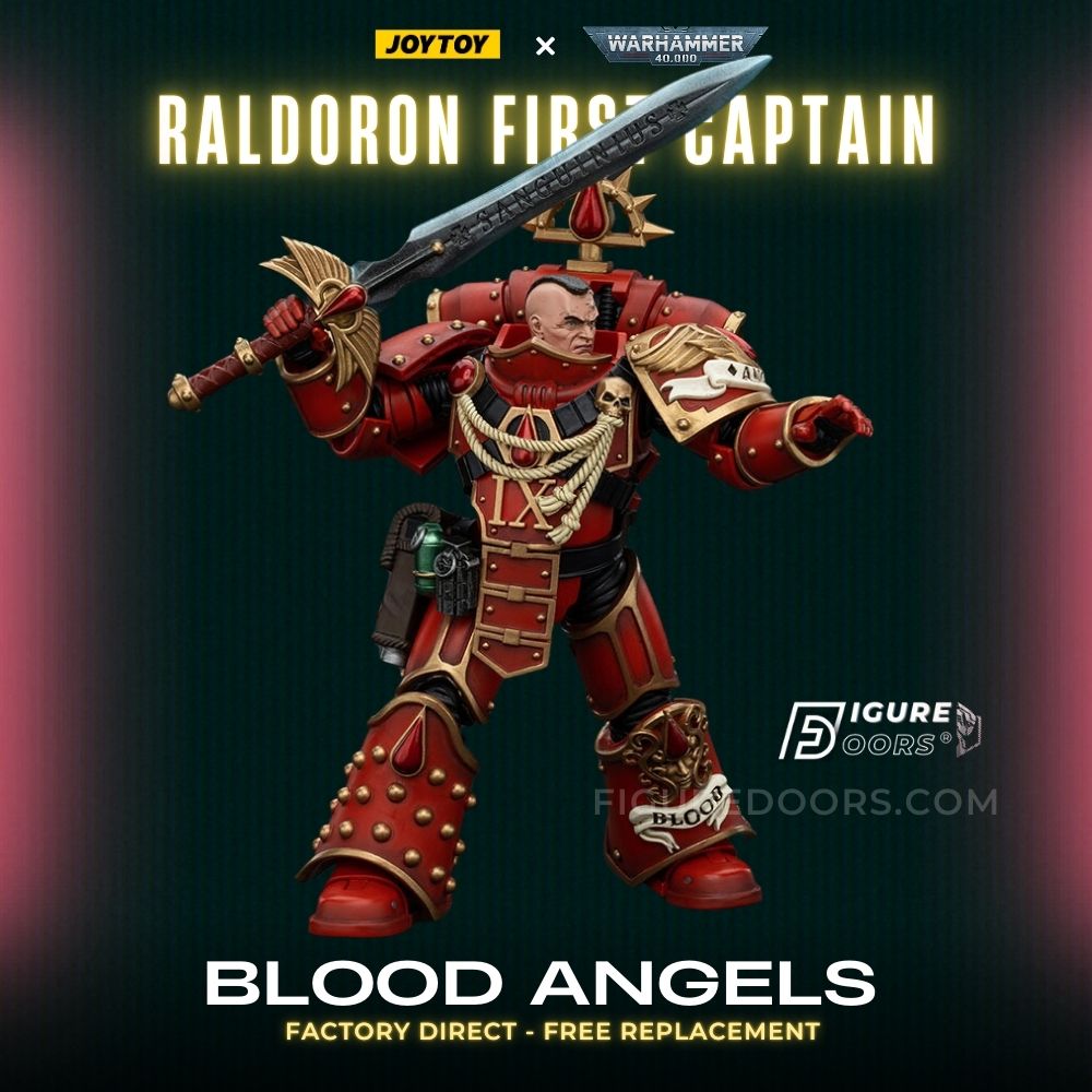 JoyToy Warhammer 40K Blood Angels Raldoron First Captain of the Blood Angels